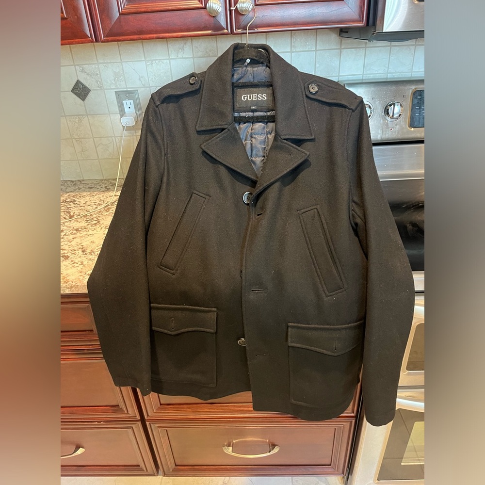 Guess Men’s Pea Coat